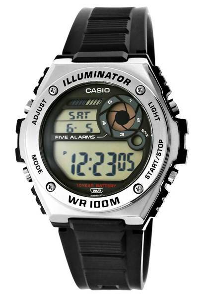 Casio MWD-100H-1AVEF 10 BAR Plavky Unisex