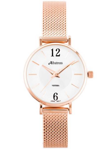 Dámské Hodinky Abbc16 (Za543e) Rose Gold / Silver