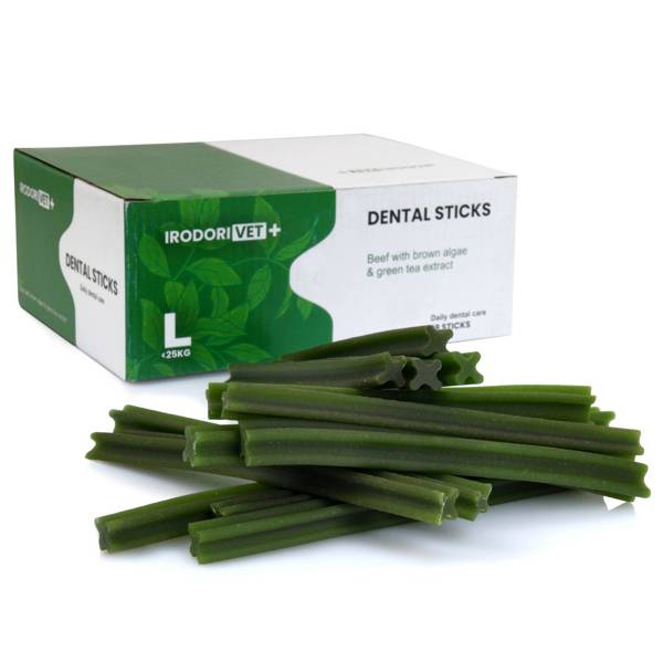 Dentální snack pro psy Iridori Vet Dental Sticks L 28 ks.