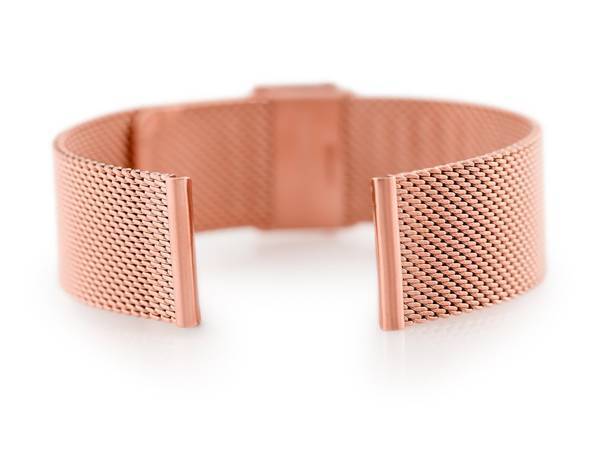 Náramek 302rg - Hq Mesh - Rosegold - 22mm