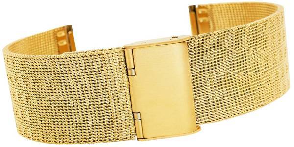 Náramek Fashion Mesh Gold IPG 22 mm FA22G