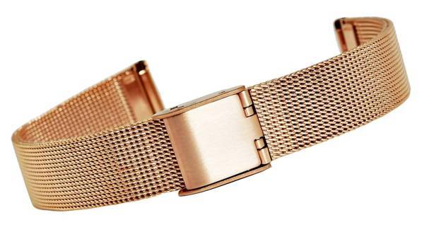 Náramek Mesh Pink Gold 14mm 301RG14