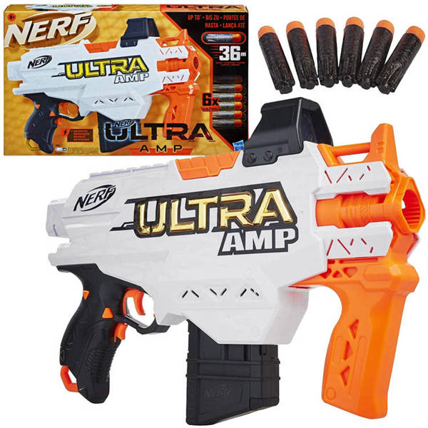 Nerf Ultra Amp Blaster + 6 kuliček Foam Za4584