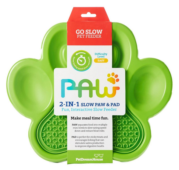 Paw 2-In-1 Green Easy Miska Pro Psy