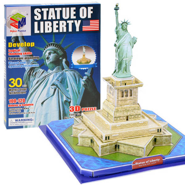 Prostorové 3D puzzle Socha svobody USA ZA1579