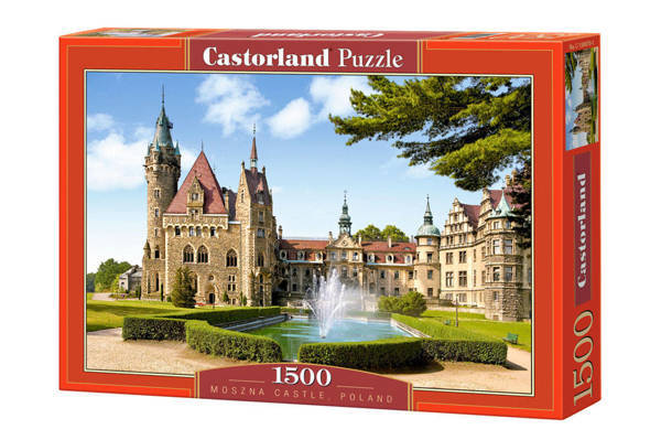 Puzzle 1500 ks. Hrad Moszna, Polsko