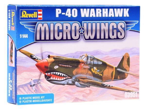 Revell Micro Wings Model P-40 Warhawk 1:144 Rv0019