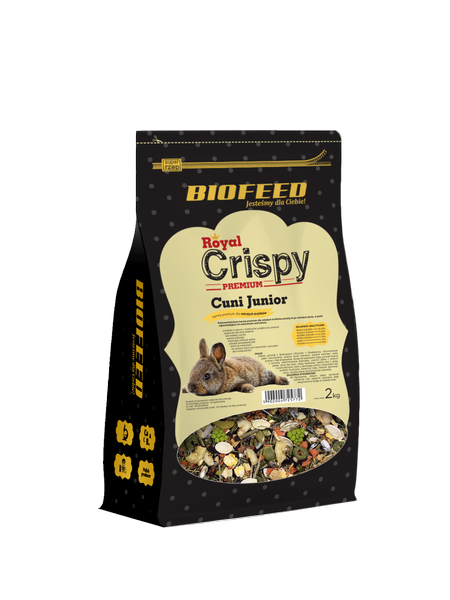 Royal Crispy Premium Cuni Junior 2kg - Pro Mladé Králíky