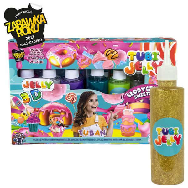 Sada Tubi Jelly Sweets 6 barev Za4514