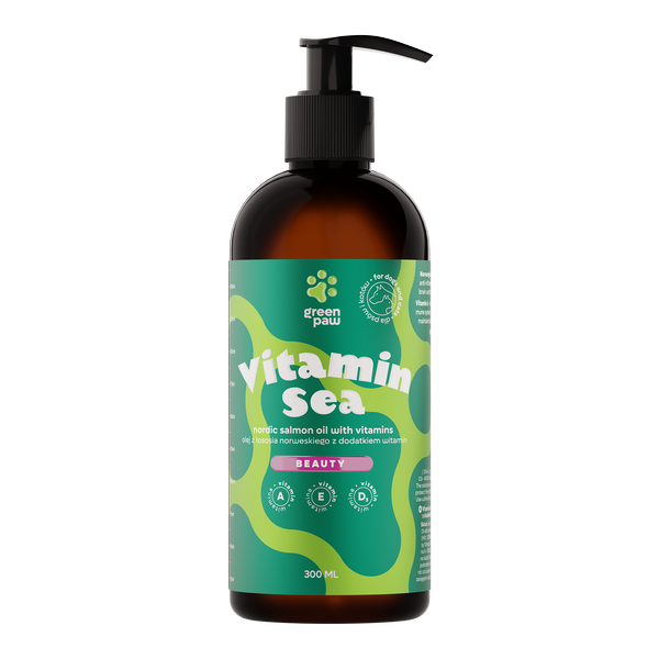 Vitamin Sea Norský Lososový Olej S Přidanými Vitamíny 300ml