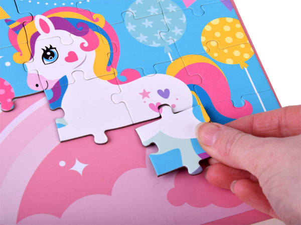  Magnetická kniha puzzle Unicorn 40 Za4269