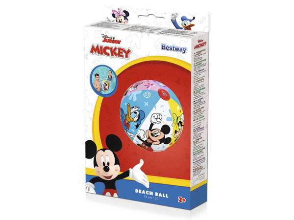  Plážový míč Disney 51 cm Myszkamiki 91098