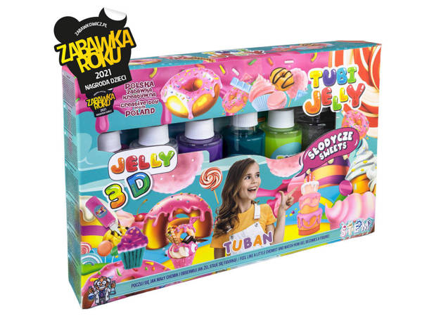  Sada Tubi Jelly Sweets 6 barev Za4514