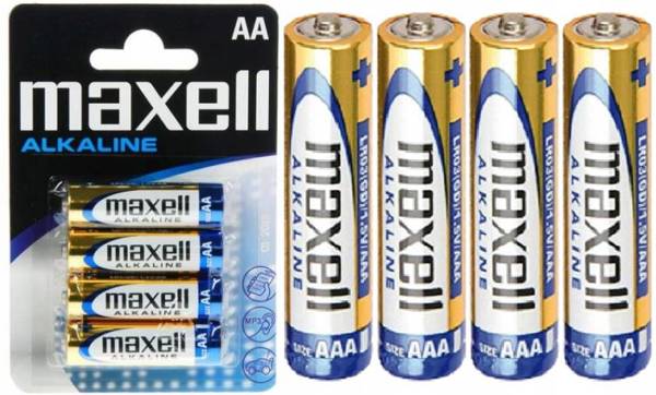 Axe baterie aa 1,5V alkalické maxell lr6