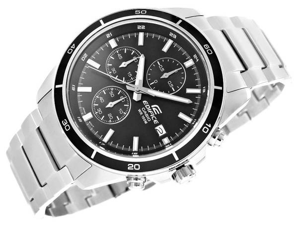 CASIO EDIFICE Pánské plavecké hodinky EFR-526D-1AVUEF 10 BAR