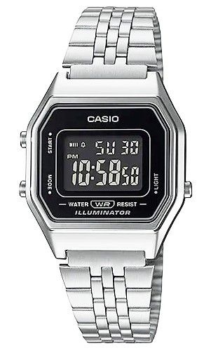 Dámské hodinky CASIO Collection Retro LA680WA-1BDF