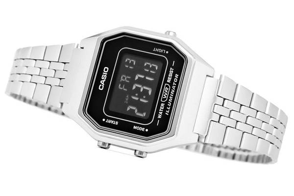 Dámské hodinky CASIO Collection Retro LA680WA-1BDF