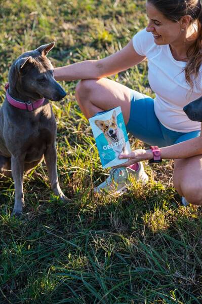 Geloren Small Dog 180g - Unikátní doplňková směs, ovocné želé pro malé psy na klouby 60 ks.