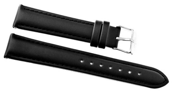 Giewont GW300 Leather Smartwatch Strap Black GWP18B