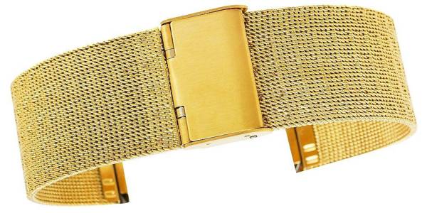 Náramek Fashion Mesh Gold IPG 22 mm FA22G