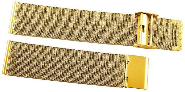 Náramek Fashion Mesh Gold IPG 22 mm FA22G