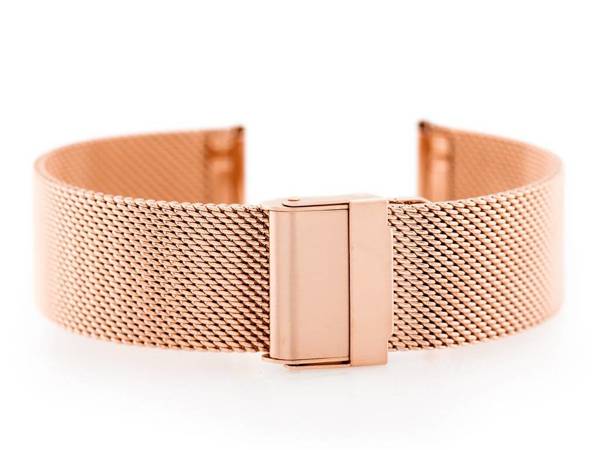 Náramek M6 - Hq Mesh - Rosegold 22mm