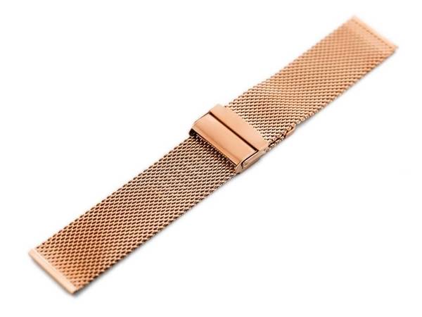 Náramek M8 - Hq Mesh - Rosegold 22mm