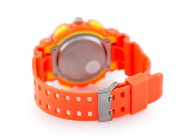 Pánské Hodinky Shock (Zp219f) – Oranžové