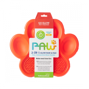 Paw 2-In-1 Orange Easy Miska Pro Psy