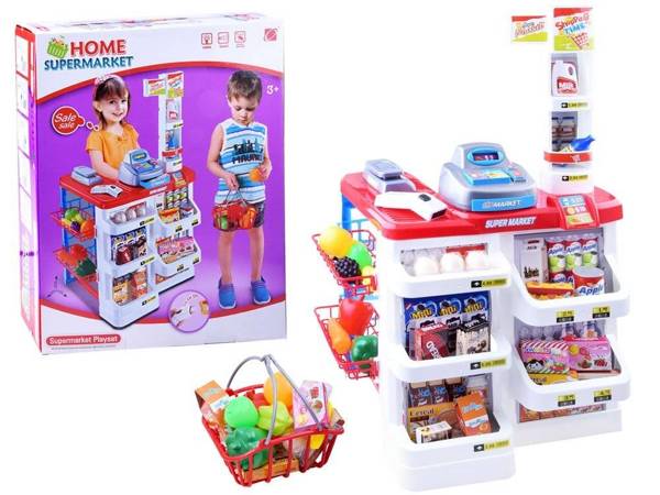 Pokladna Supermarket Cart Shop se skenerem Za2681