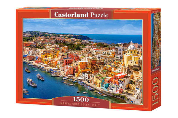 Puzzle 1500 ks. Marina Corricella, Itálie