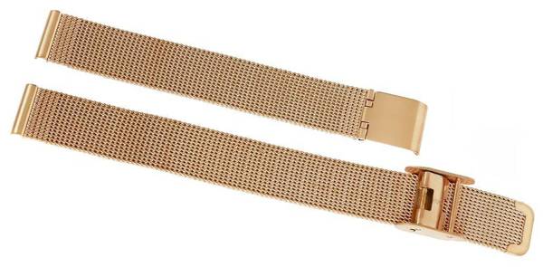 Rose Gold Mesh Bracelet 12mm 301RG12