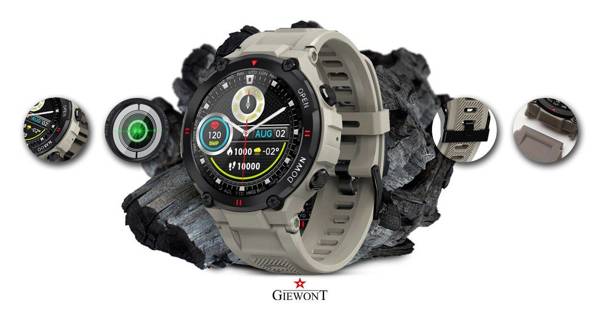 Smartwatch Giewont GW430-2 Grey