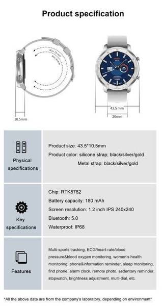 Unisex Náramek Pro Chytré Hodinky 17-3 – Stříbrný + Řemínek Navíc (Sy010c)