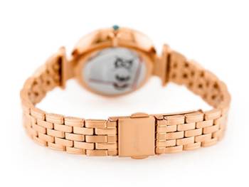 Dámské Hodinky Glamour Abbb97 (Za537c) Rose Gold/White