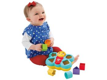 Fisher-Price Colorful Butterfly Sorter bloky ZA3627