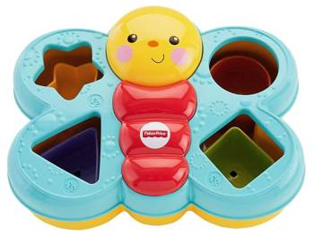 Fisher-Price Colorful Butterfly Sorter bloky ZA3627