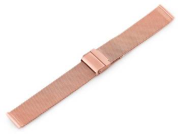 Náramek 302rg - Hq Mesh - Rosegold - 18mm