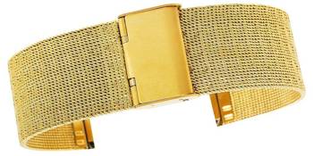 Náramek Fashion Mesh Gold IPG 22 mm FA22G