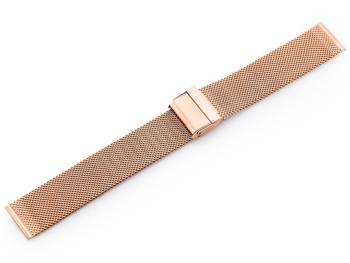 Náramek M6 - Hq Mesh - Rosegold 18mm