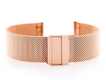 Náramek M6 - Hq Mesh - Rosegold 20mm