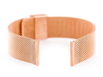 Náramek M6 - Hq Mesh - Rosegold 22mm