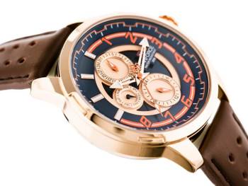 Pánské Hodinky Nf9142 (Zn087d) Rose Gold + Box