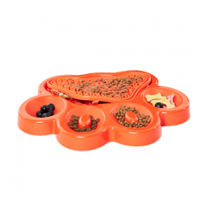 Paw 2-In-1 Orange Easy Miska Pro Psy