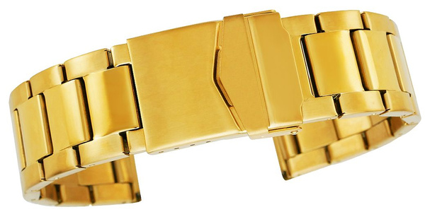 Nastavitelný náramek Gold PVD 22mm 676G-22
