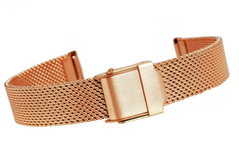 Náramek Mesh Pink Gold 12 mm 302RG12-Z