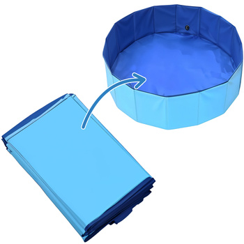 Zahradní bazén pro psy a děti ideální na zahradu a na terasu DEXTER 80x20cm