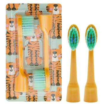 Hlavice do zubního kartáčku Baby Tiger 2 ks.