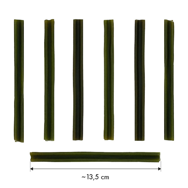 Dentální pamlsek pro psy Dental Sticks Mersjo Hovězí Řasy Zelené Čaj 28 ks