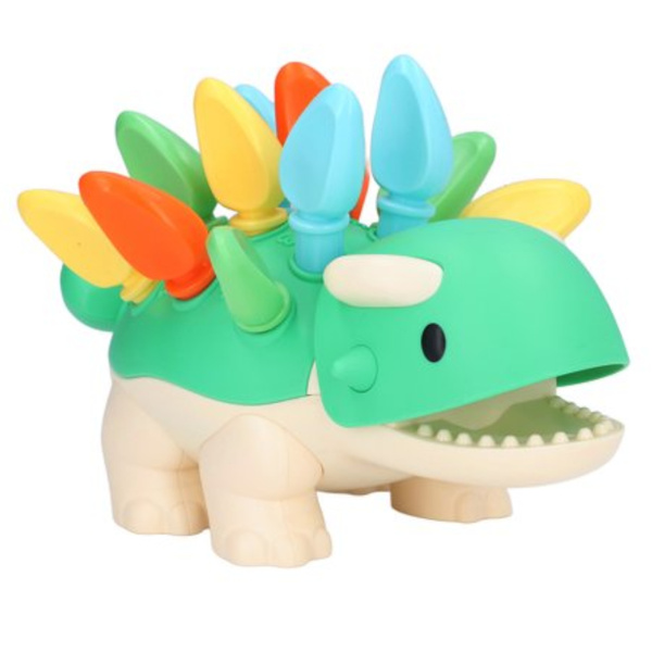 Montessori dinosauří skládačka s barvami s2055a